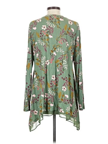 LOGO by Lori Goldstein 3/4 Sleeve Blouse (view 2)