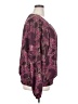 Nine Britton Purple Long Sleeve Blouse Size 2X - photo 4