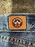 Red Engine Blue Denim Shorts Size 32 waist - photo 3