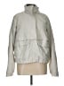 Lululemon Athletica 100% Nylon Solid Silver Windbreaker Size 10 - photo 1