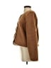 Ann Taylor 100% Polyester Brown Cardigan Size S - photo 5