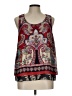 BILA 100% Polyester Red Tank Top Size L - photo 1