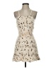 Shein 100% Polyester Ivory Cocktail Dress Size 4 - photo 1