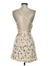 Shein 100% Polyester Ivory Cocktail Dress Size 4 - photo 2