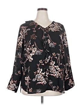 Roz & Ali Long Sleeve Blouse (view 1)