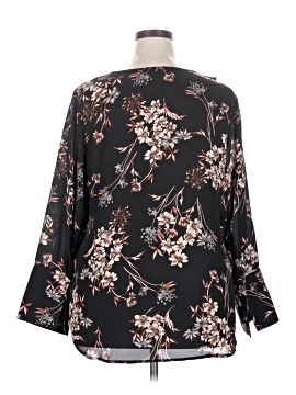 Roz & Ali Long Sleeve Blouse (view 2)