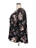 Roz & Ali 100% Polyester Black Long Sleeve Blouse Size 2X - photo 5