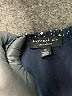 Current Air 100% Polyester Black 3/4 Sleeve Blouse Size M - photo 7