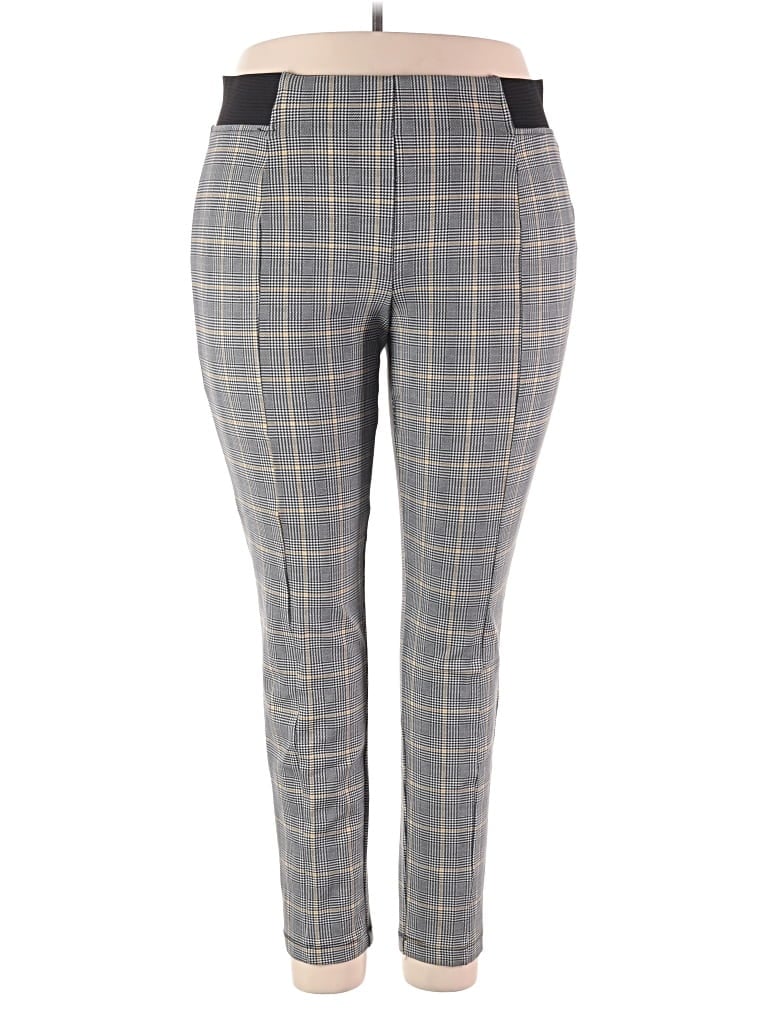 Pre-owned Terra & Sky Dress Pants In Gray