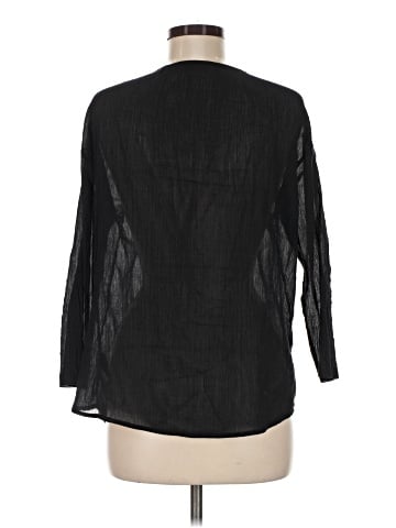 DKNY Jeans 3/4 Sleeve Blouse (view 2)