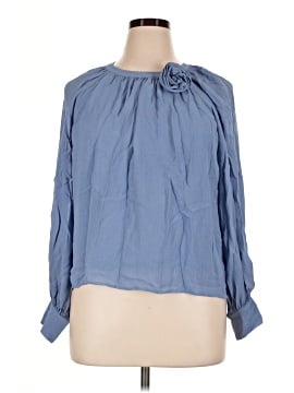 Ann Taylor Long Sleeve Blouse (view 1)