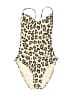 Aerie Animal Print Ivory One Piece Swimsuit Size S - photo 1