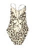 Aerie Animal Print Ivory One Piece Swimsuit Size S - photo 2