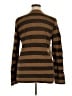 Express Stripes Brown Pullover Sweater Size XL - photo 2