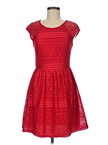 Buttons Cocktail Dress (view 1)