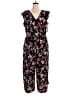 Apt. 9 Floral Blue Jumpsuit Size XXL - photo 1
