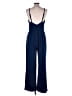 Row A Solid Blue Jumpsuit Size XL - photo 2