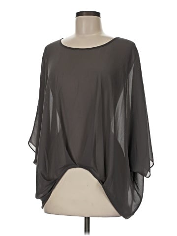 Naked Zebra 3/4 Sleeve Blouse (view 1)
