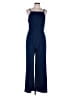Row A Solid Blue Jumpsuit Size XL - photo 1