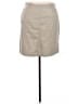Talbots 100% Cotton Solid Tan Ivory Casual Skirt Size 16 - photo 1