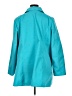 Dennis by Dennis Basso 100% Polyester Teal Blue Raincoat Size 1X - photo 2
