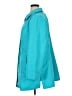 Dennis by Dennis Basso 100% Polyester Teal Blue Raincoat Size 1X - photo 5