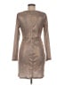 Unbranded Metallic Silver Cocktail Dress Size M - photo 2
