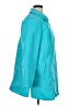 Dennis by Dennis Basso 100% Polyester Teal Blue Raincoat Size 1X - photo 4