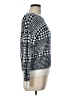Ann Taylor LOFT Polka Dots White Blue Pullover Sweater Size L - photo 4