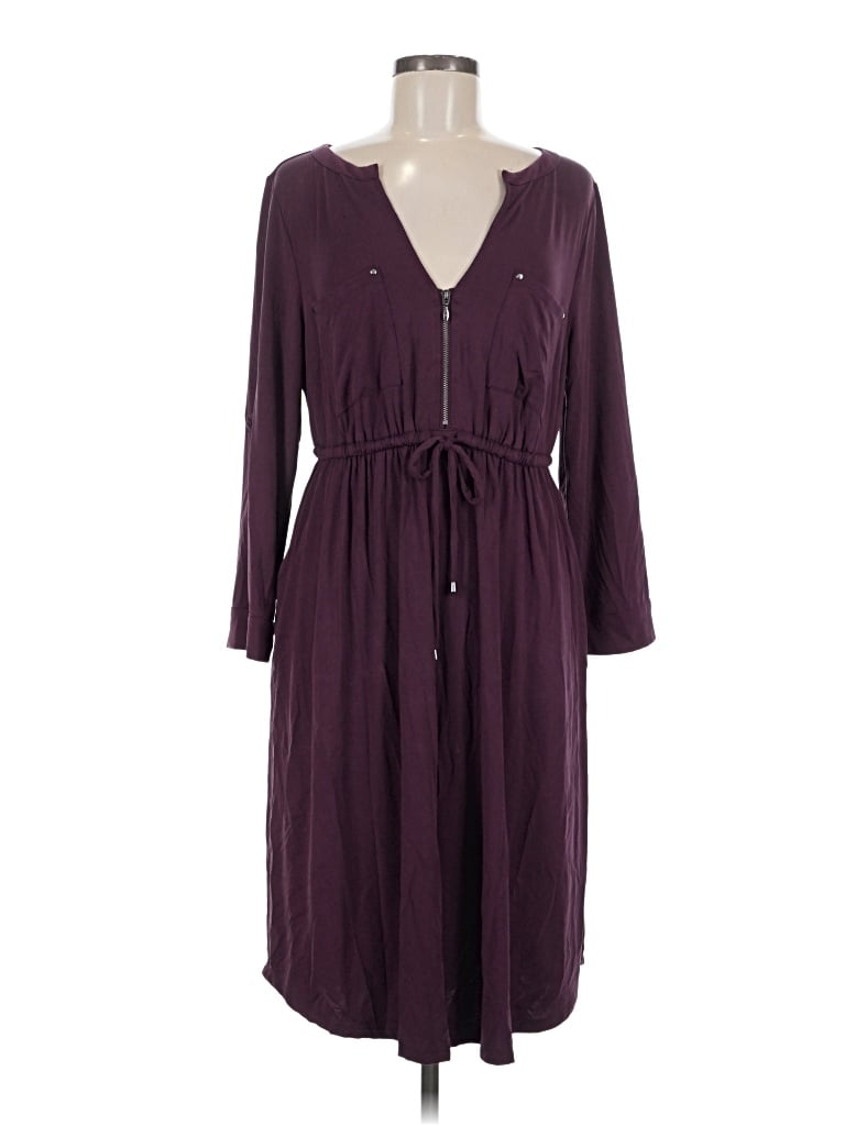 Pre-owned Torrid Casual Dress In Burgundy