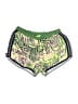 Adidas 100% Polyester Graphic Green Athletic Shorts Size S - photo 1