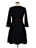 Danny And Nicole Argyle Black Casual Dress Size XL - photo 2