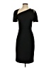 Reiss Solid Black Cocktail Dress Size 4 - photo 1