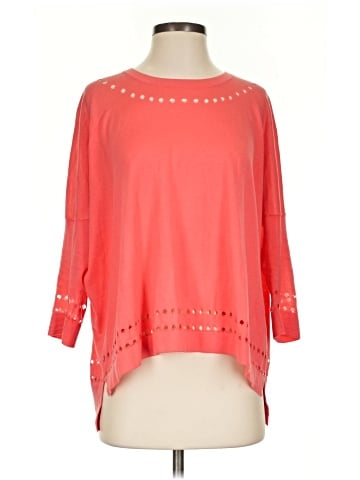 Cotton by Autumn Cashmere 3/4 Sleeve Top (view 1)