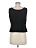 Kasper A.S.L. 100% Polyester Black Sleeveless Top Size 6 - photo 2