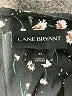 Lane Bryant 100% Polyester Black Long Sleeve Blouse Size 22 - photo 7