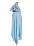 ZAYAN THE LABEL 100% Polyester Blue Casual Dress Size 12 - photo 4
