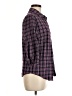 Chadwicks Plaid Purple 3/4 Sleeve Button-Down Shirt Size 8 - photo 4