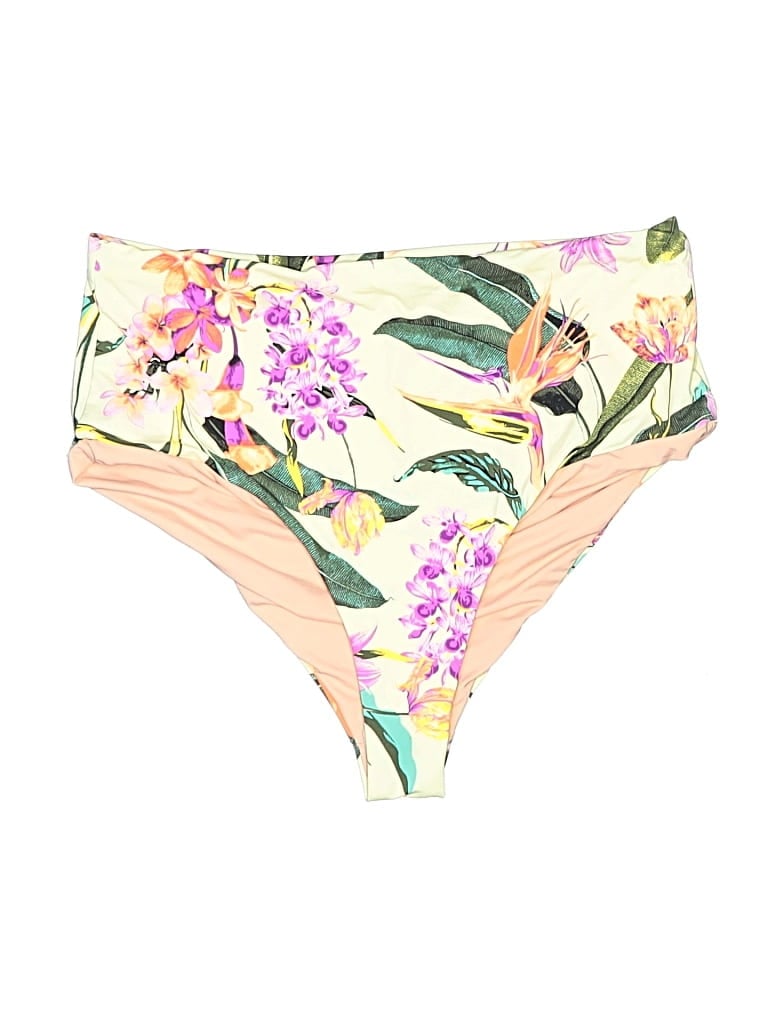 Pre-owned Dippin' Daisy's Swimwear Swimsuit Bottoms In Ivory