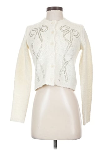 LoveShackFancy Wool Cardigan (view 1)