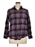 Ariat 100% Cotton Plaid Pink Long Sleeve Button-Down Shirt Size XL - photo 1