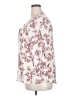 Fun2Fun Floral Ivory 3/4 Sleeve Blouse Size 2X - photo 5