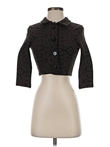 Devon Windsor 3/4 Sleeve Button-Down Shirt (view 1)