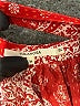 Tularosa 100% Polyester Red Sleeveless Blouse Size M - photo 4