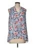 CAbi 100% Polyester Blue Sleeveless Blouse Size L - photo 1
