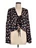 BCBG 100% Polyester Black Long Sleeve Blouse Size M - photo 1