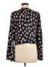 BCBG 100% Polyester Black Long Sleeve Blouse Size M - photo 2