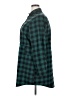 HOTOUCH Checkered-gingham Green Long Sleeve Button-Down Shirt Size XXL - photo 5