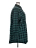 HOTOUCH Checkered-gingham Green Long Sleeve Button-Down Shirt Size XXL - photo 4