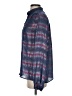 Marc Jacobs Blue Long Sleeve Silk Top Size 6 - photo 5